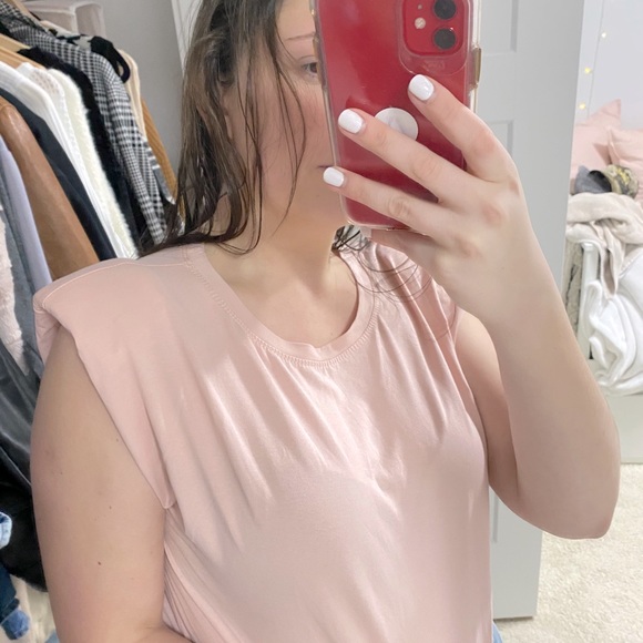 Pink Padded T-Shirt - Picture 3 of 3